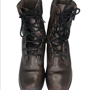 Rocky  Boots Brown Leather Made In USA Men's 9M